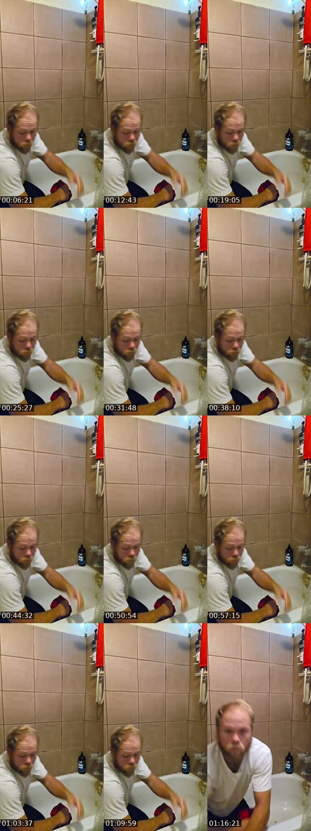 TikTok live: washing clothes by hand by @charleskundelius