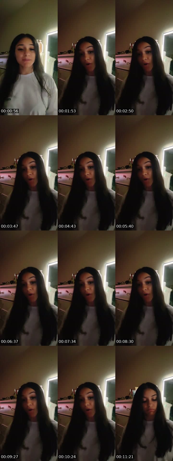 @blxngvickyy TikTok live stream