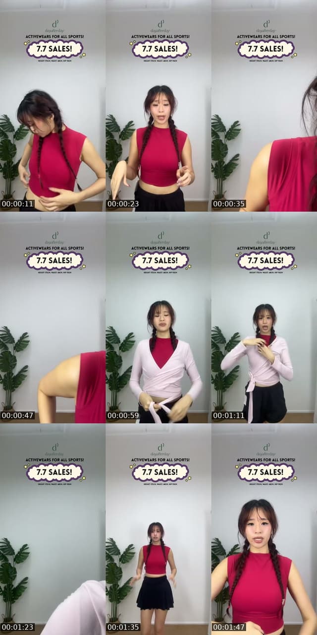 TikTok live: 7.7 x DAYAFTERDAY by @xpeishix