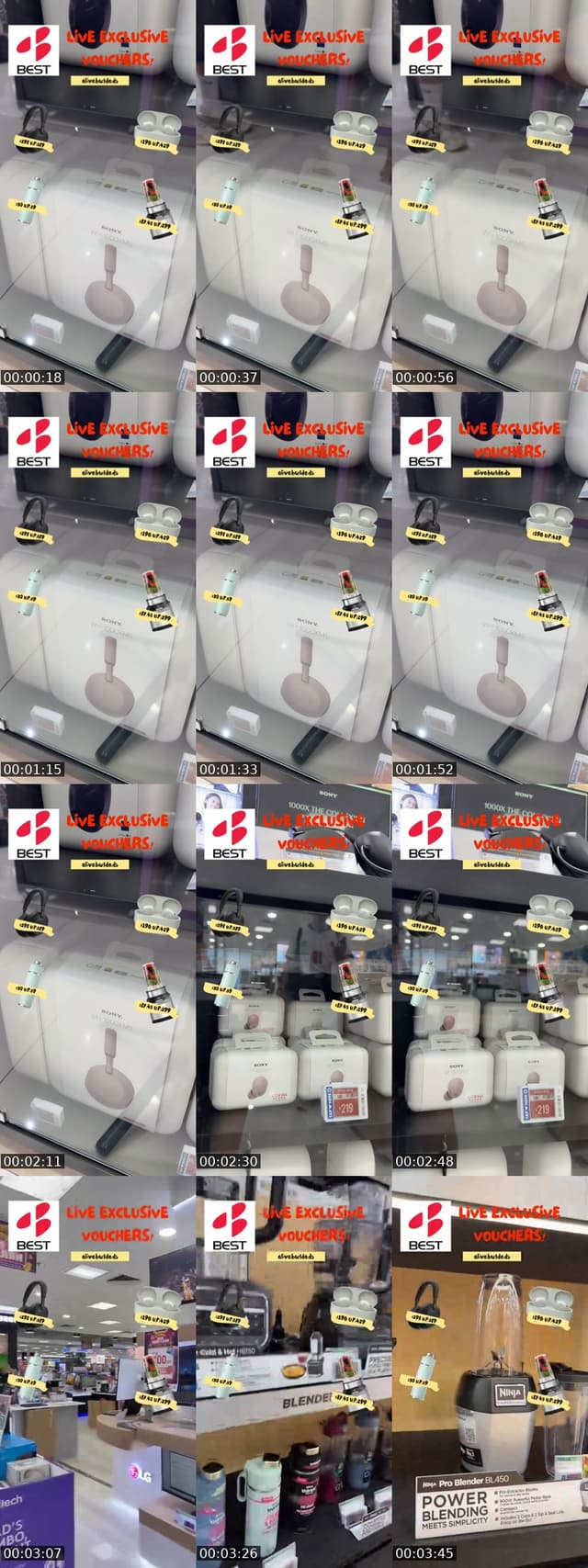 TikTok live: XM5 @$196 TDY by @alivebutdieded