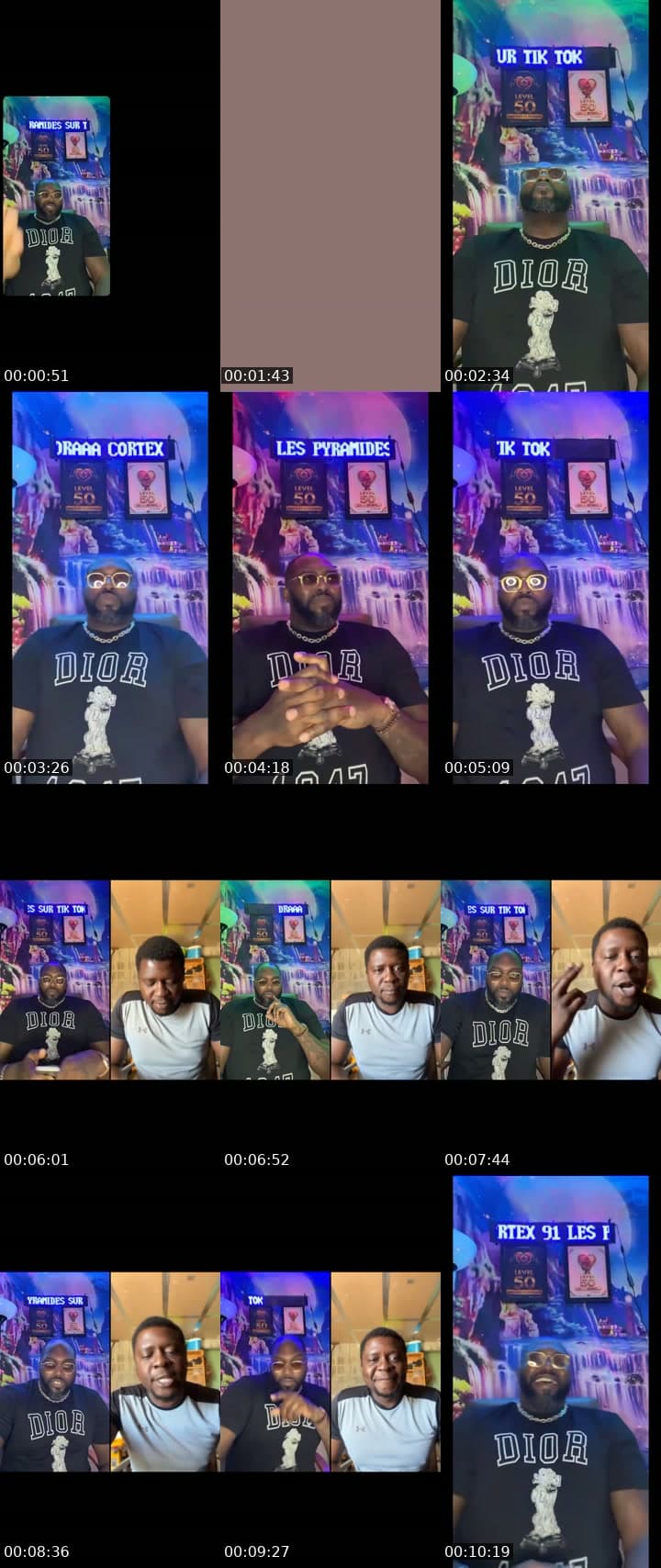 @cortexpyramides TikTok live stream