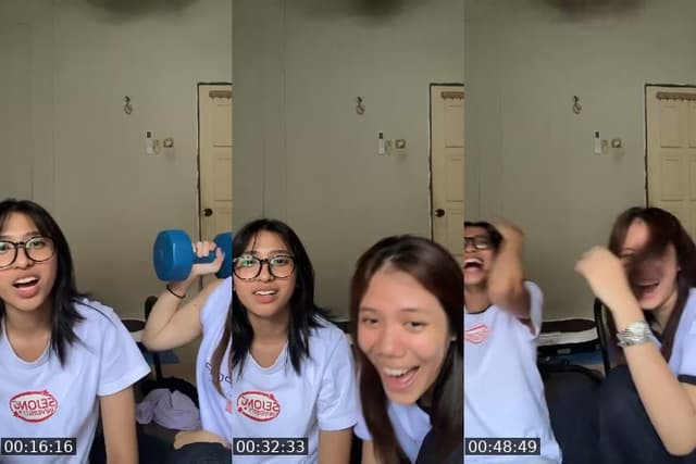 live kentut (duk umah ver) - @sabrinasnackeria