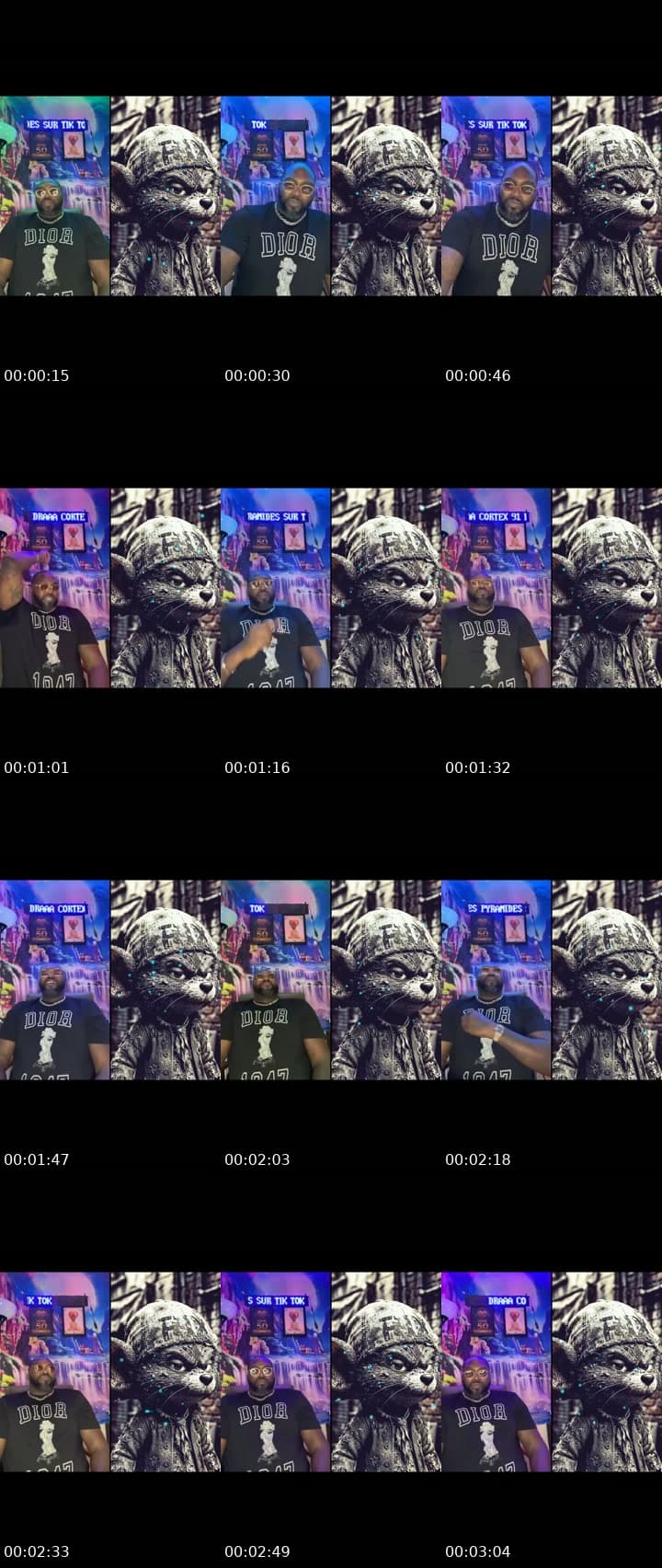 @cortexpyramides TikTok live stream