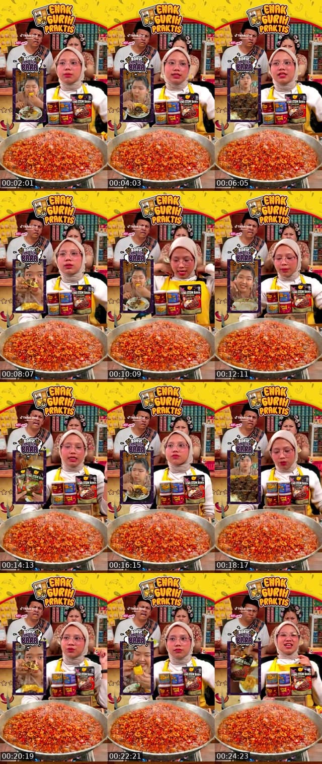 TikTok live: NONTON PILDUN WITH EATSAMBEL🌶😍 by @eatsambel