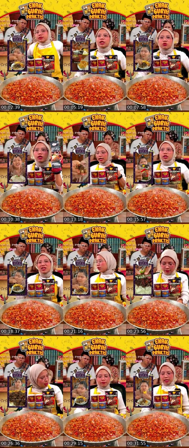 TikTok live: NONTON PILDUN WITH EATSAMBEL🌶😍 by @eatsambel