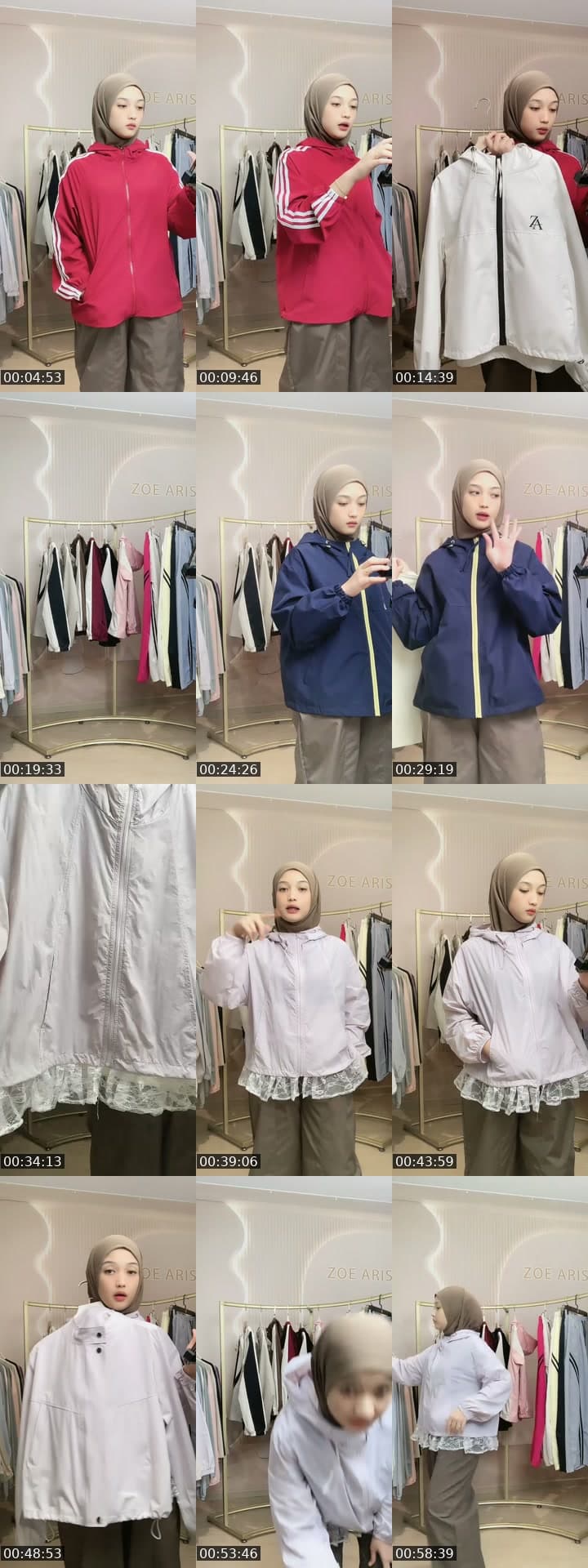 @zaactivewear TikTok live stream