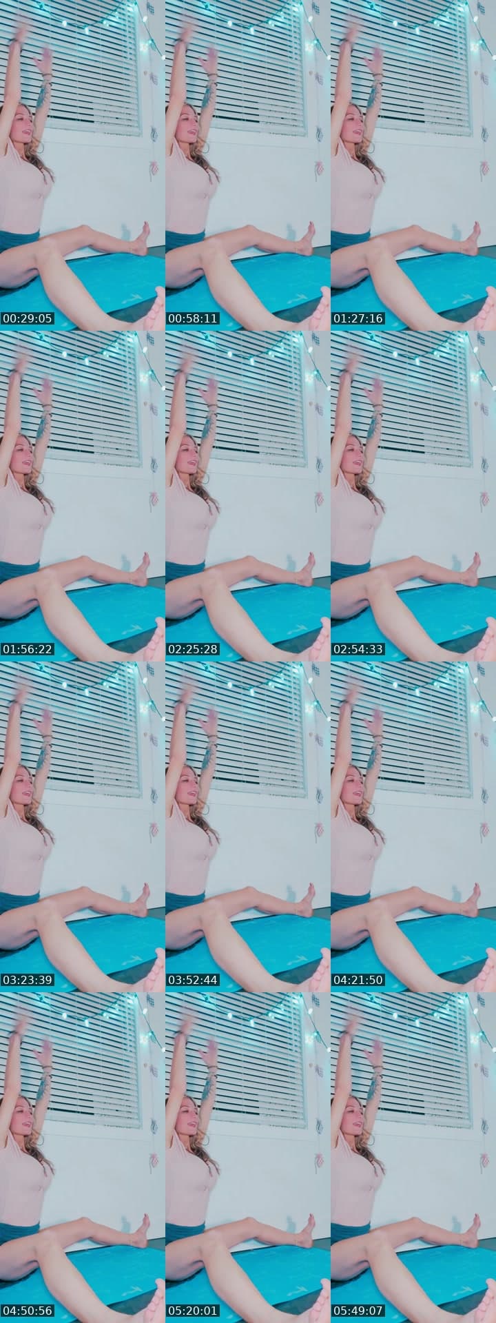 live yoga! and positive talk :)