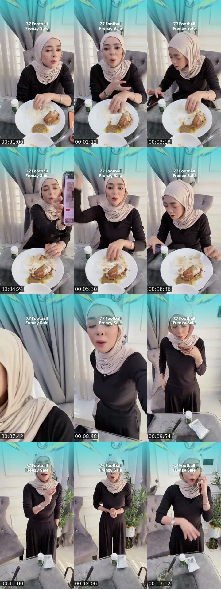@ainhadibeauty TikTok live stream