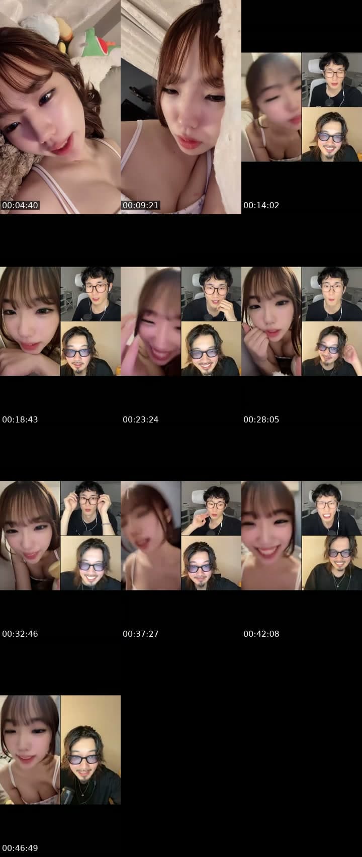 すっぴん配信💬말하자♡