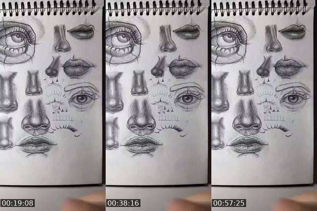 ‏تعليم البورترية 🤍🎨 - @mohamed.hesham456