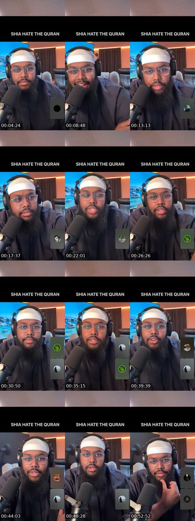TikTok live: SHIA HATE THE QURAN by @liban.ahmed
