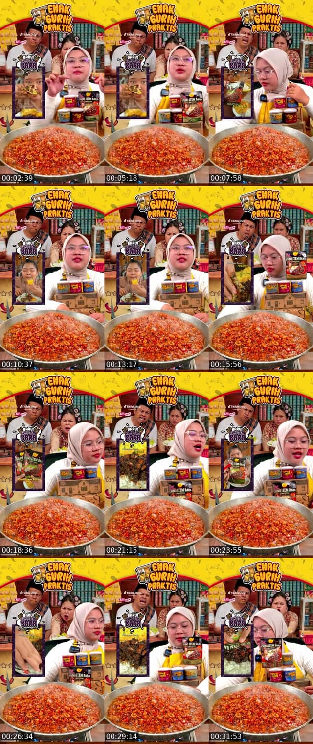 TikTok live: NONTON PILDUN WITH EATSAMBEL🌶😍 by @eatsambel