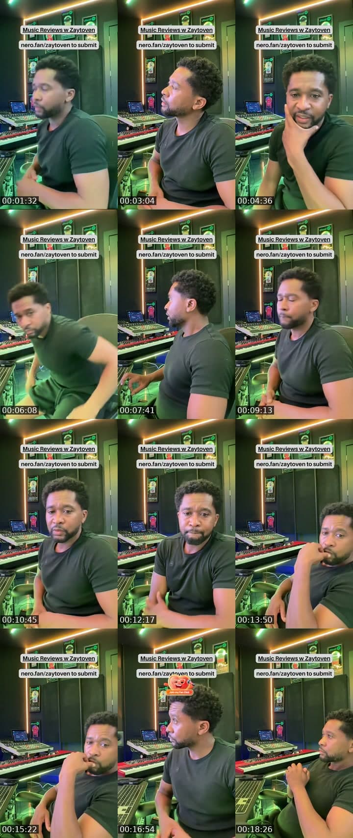 @zaytovenft TikTok live stream