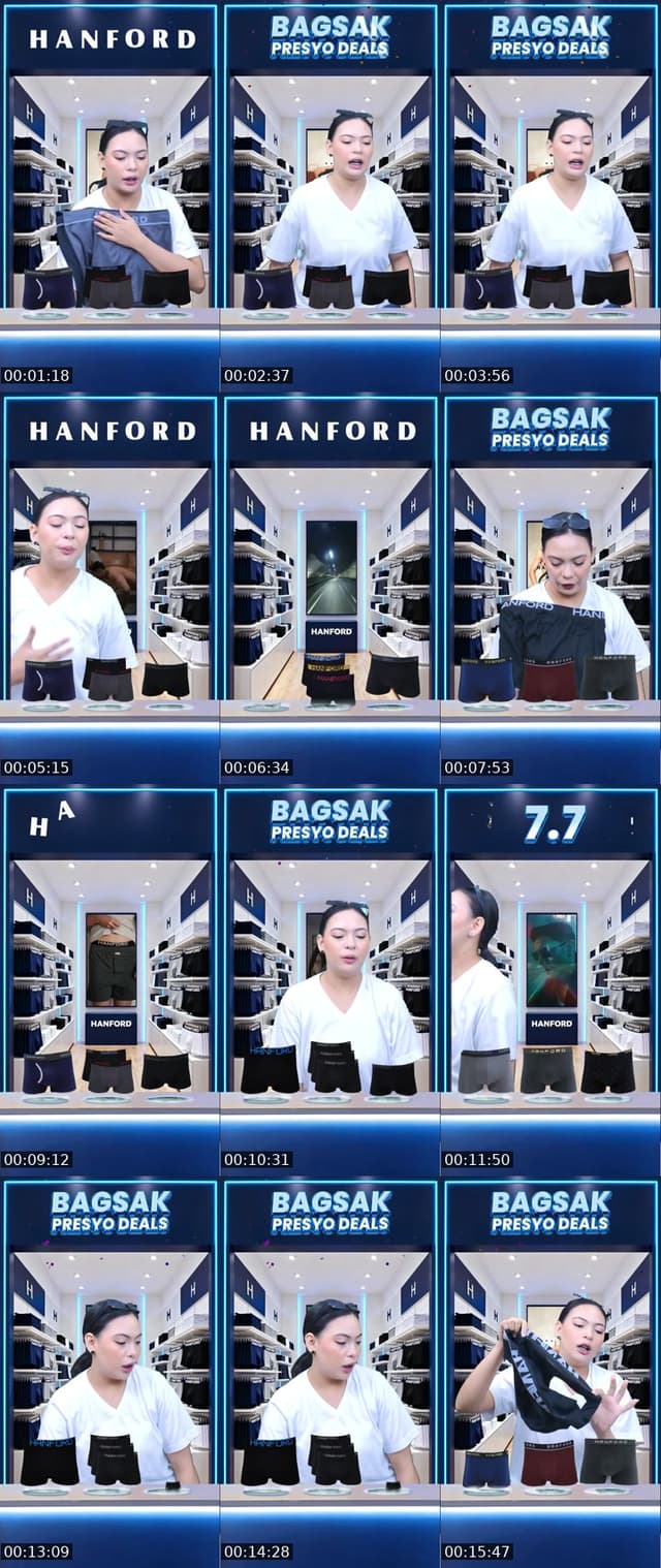 TikTok live: 7.7 BAGSAK PRESYO DEALS!!! by @hanfordph