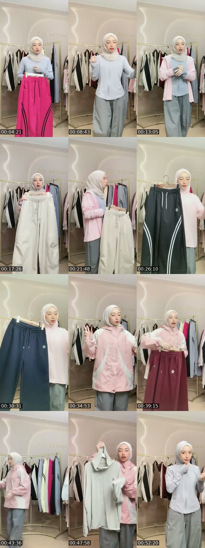@zaactivewear TikTok live stream
