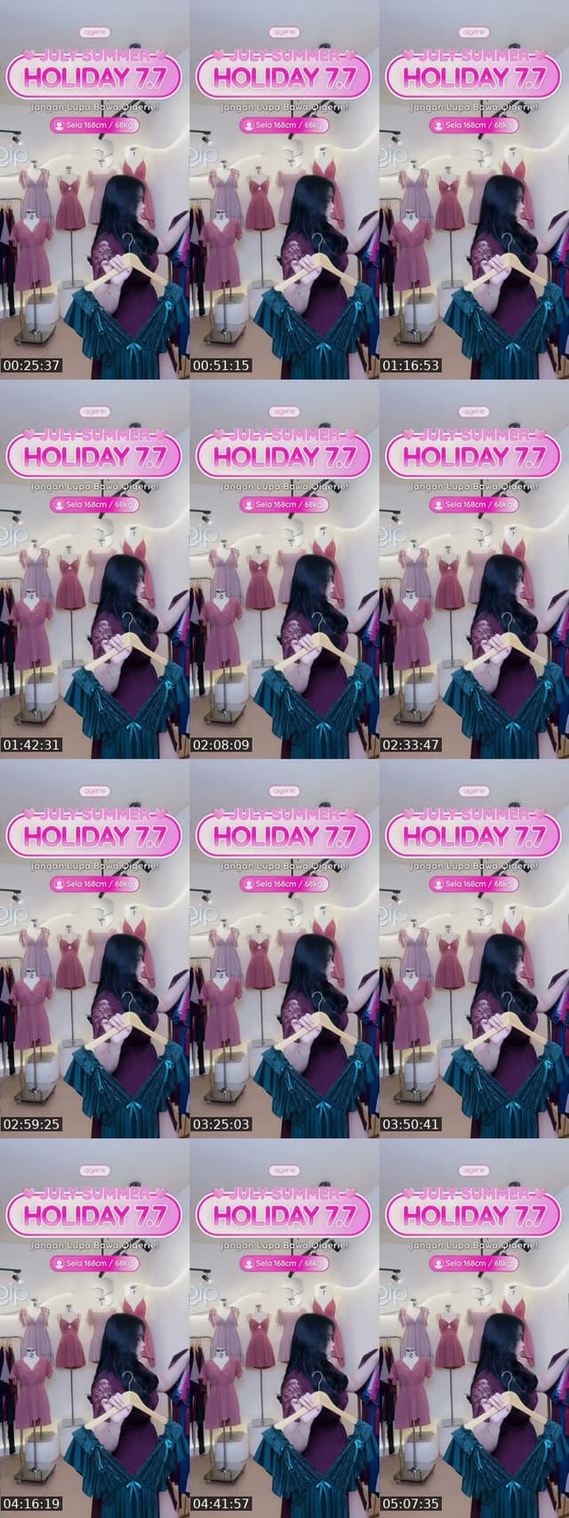 TikTok live: ‼️SLEEPWEAR TURUN HARGA‼️ by @qigerie