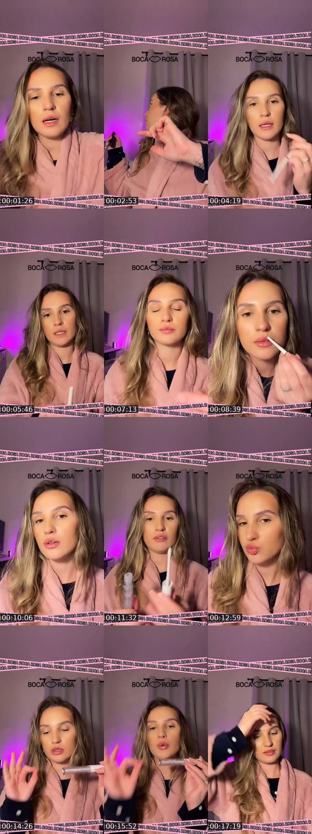 Boca Rosa Beauty 👄 - @nahmoana