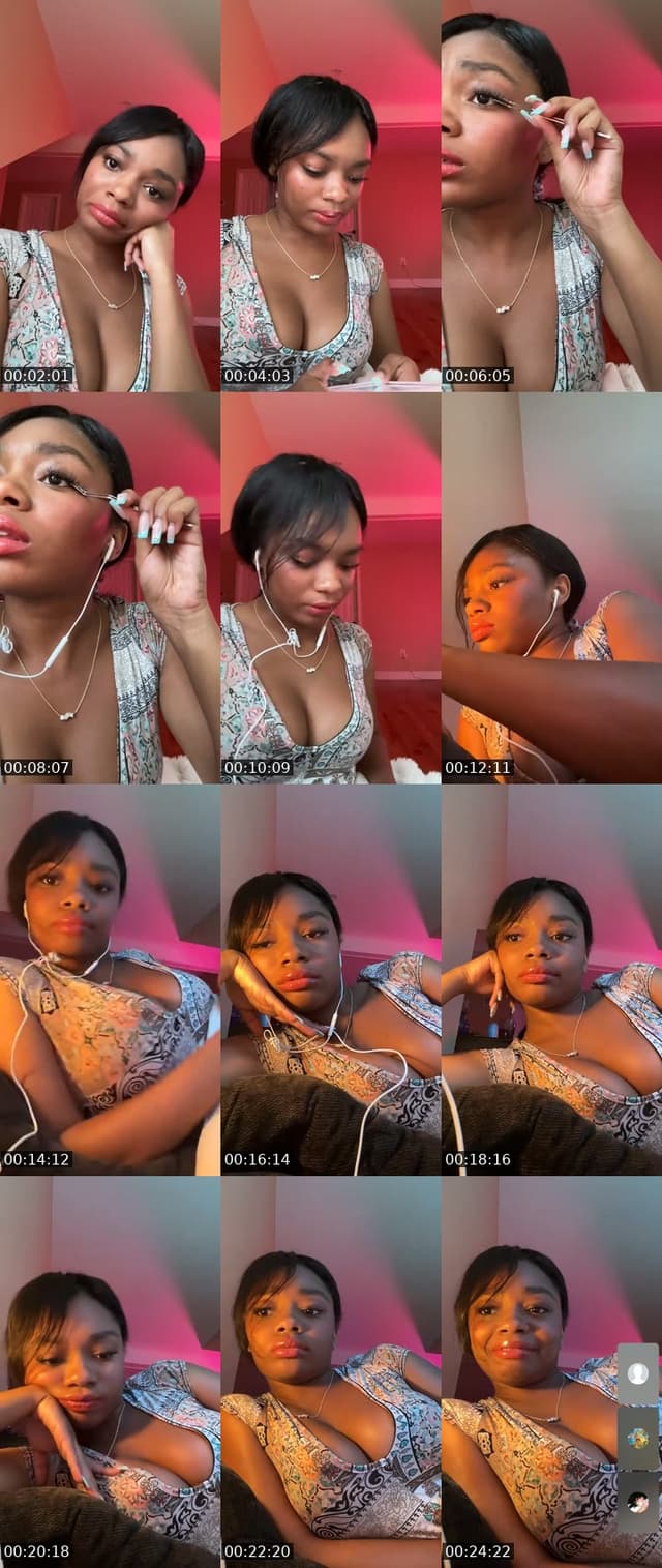 TikTok live: Vibe w/ me 💕 by @cubyana.lust3
