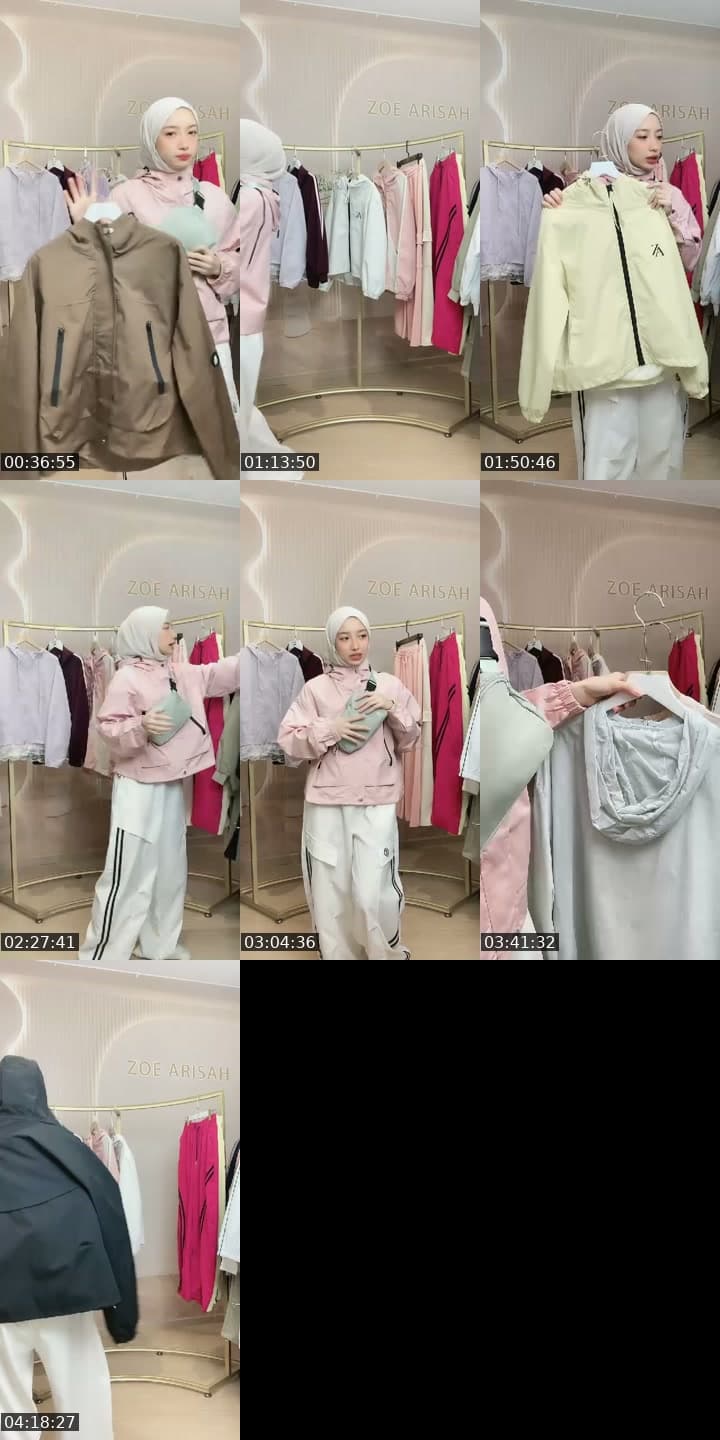 @zaactivewear TikTok live stream