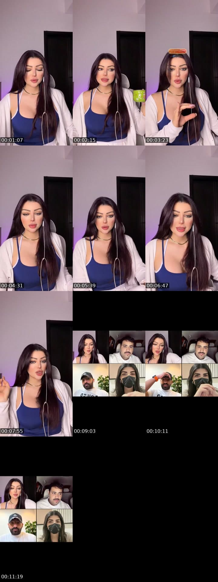@roula_mansourr TikTok live stream