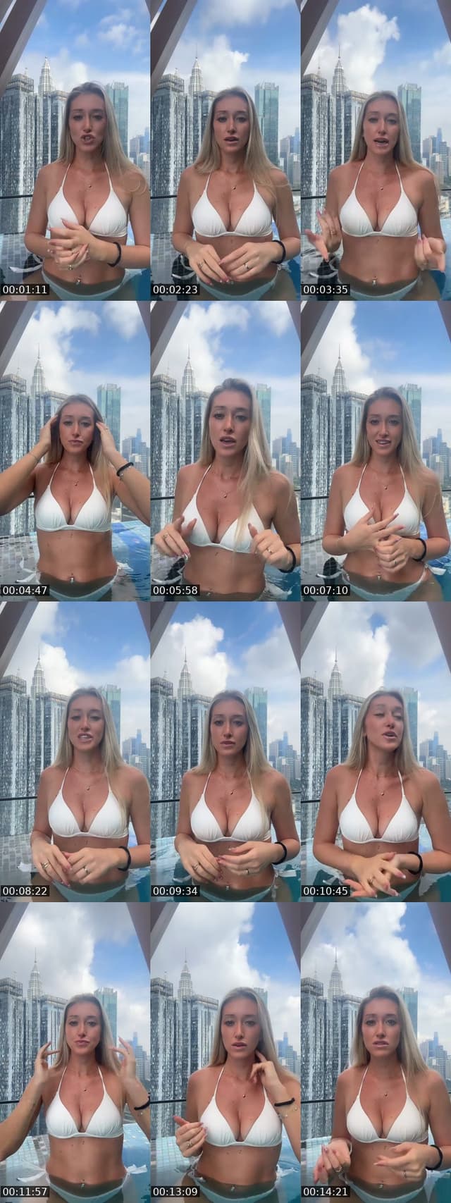In piscina a Kuala Lumpur - @ladymarloow