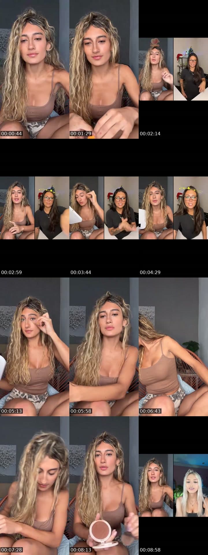 @luxxlaurax TikTok live stream