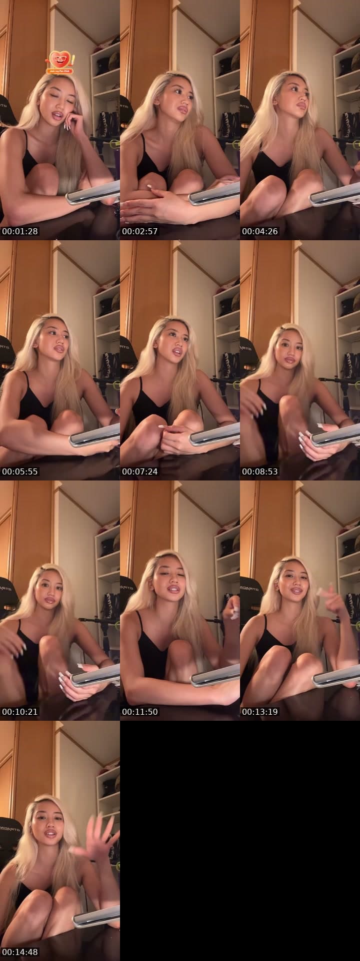 @yurikoabad TikTok live stream