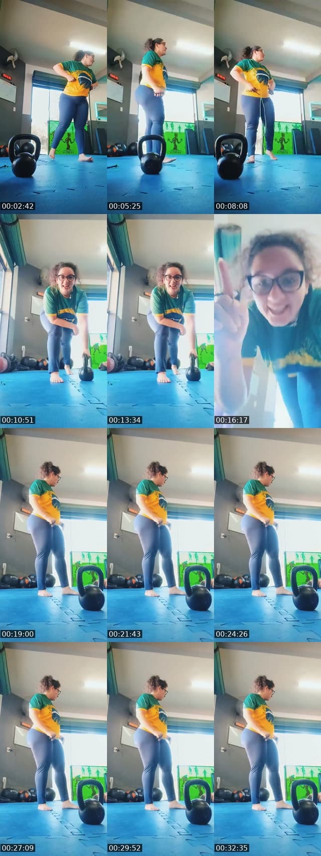 na academia 🏋🏻‍♀️ - @luisacorazza5