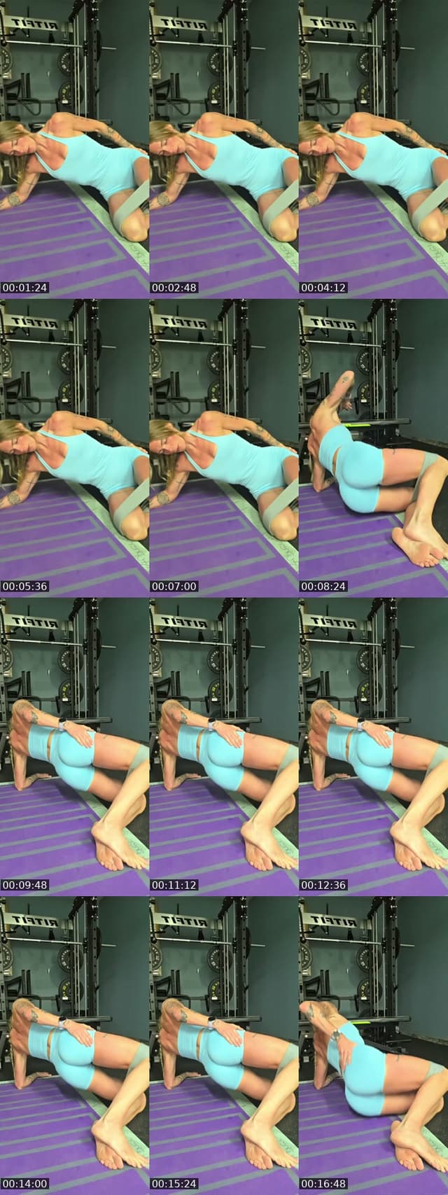 TikTok live: Glutes / Abs Workout 🍑🔥 by @fitness.mckenzie