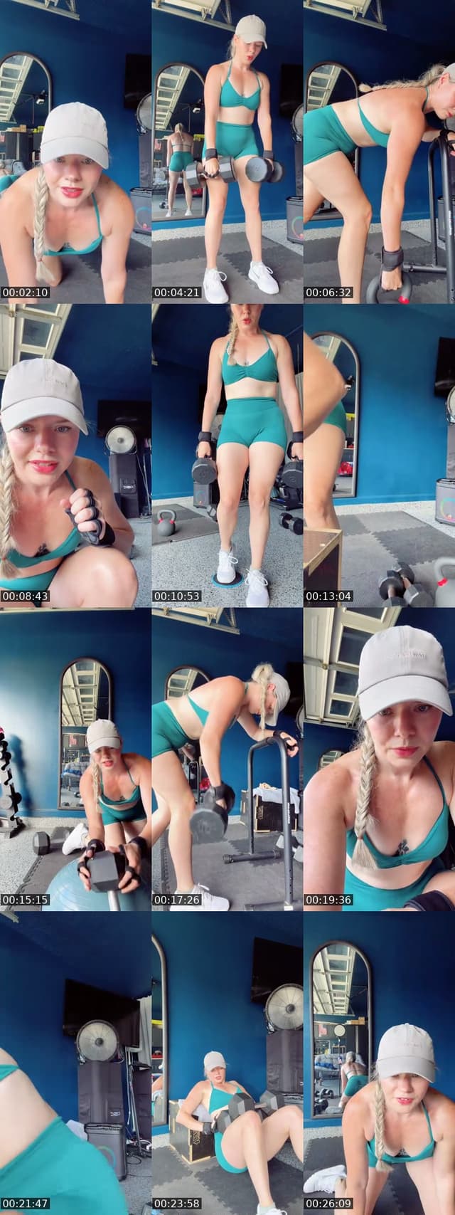 TikTok live: Back + Glutes by @zandra.fitness