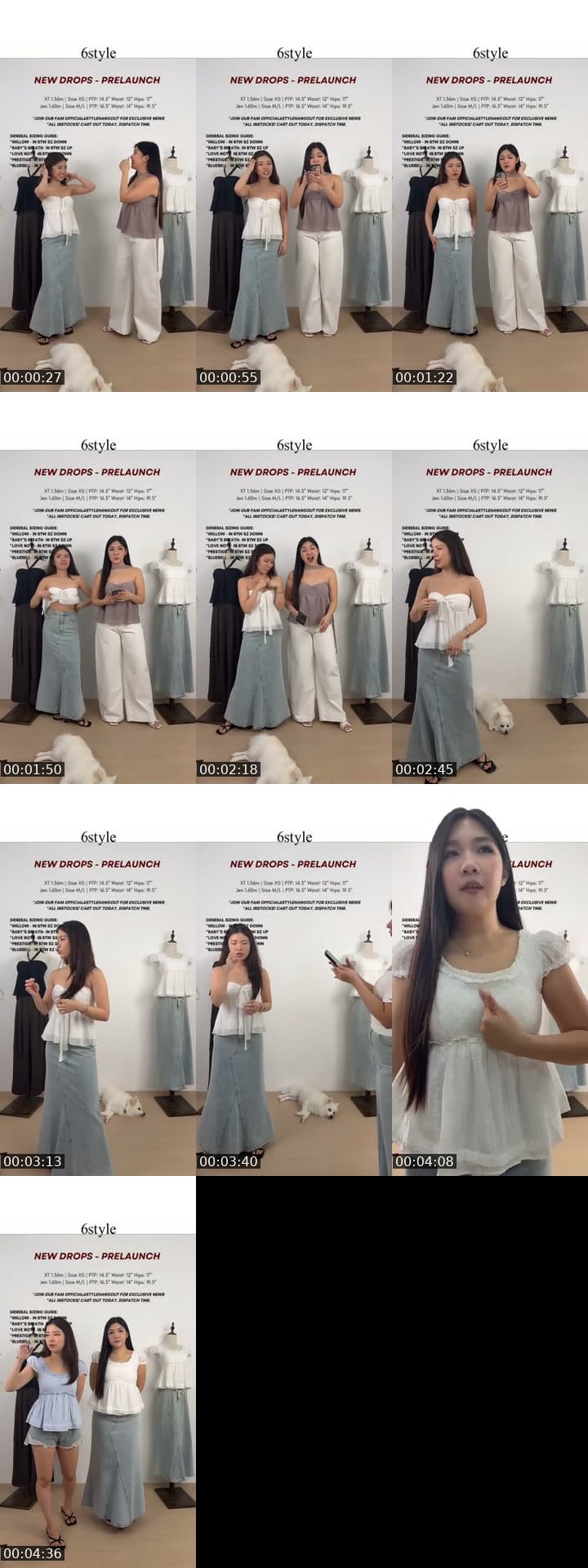 @6style TikTok live stream