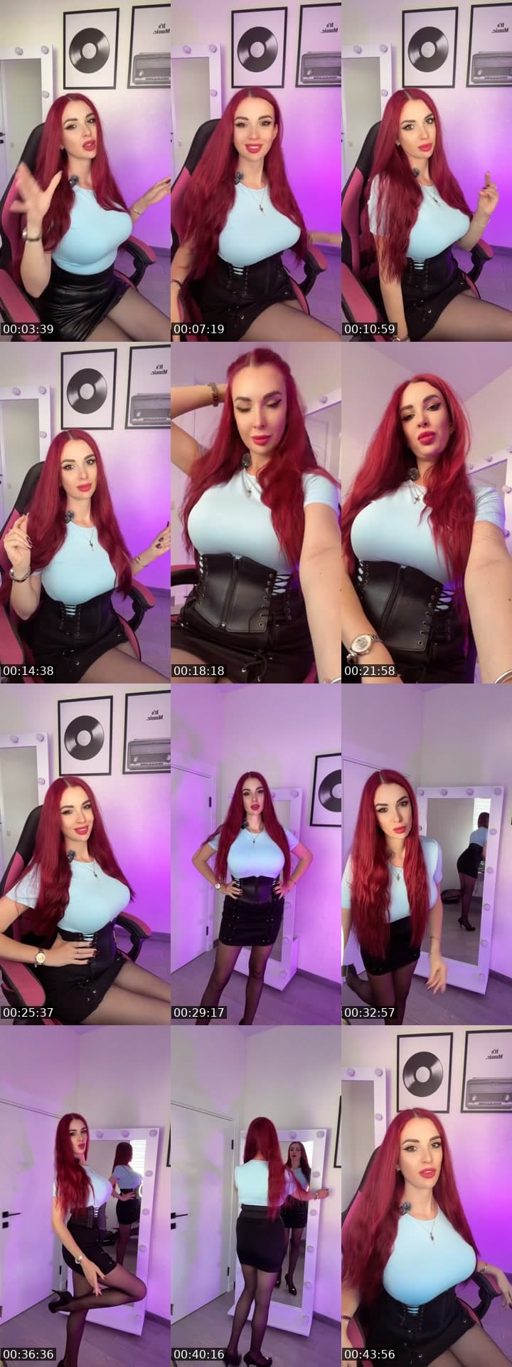 @vickyfoxi TikTok live stream