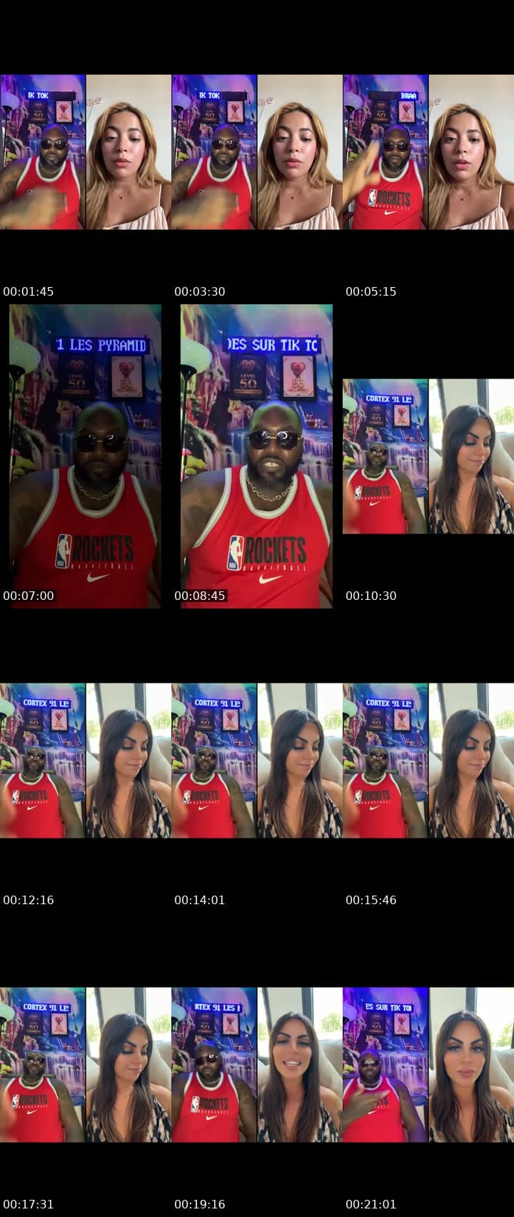 @cortexpyramides TikTok live stream