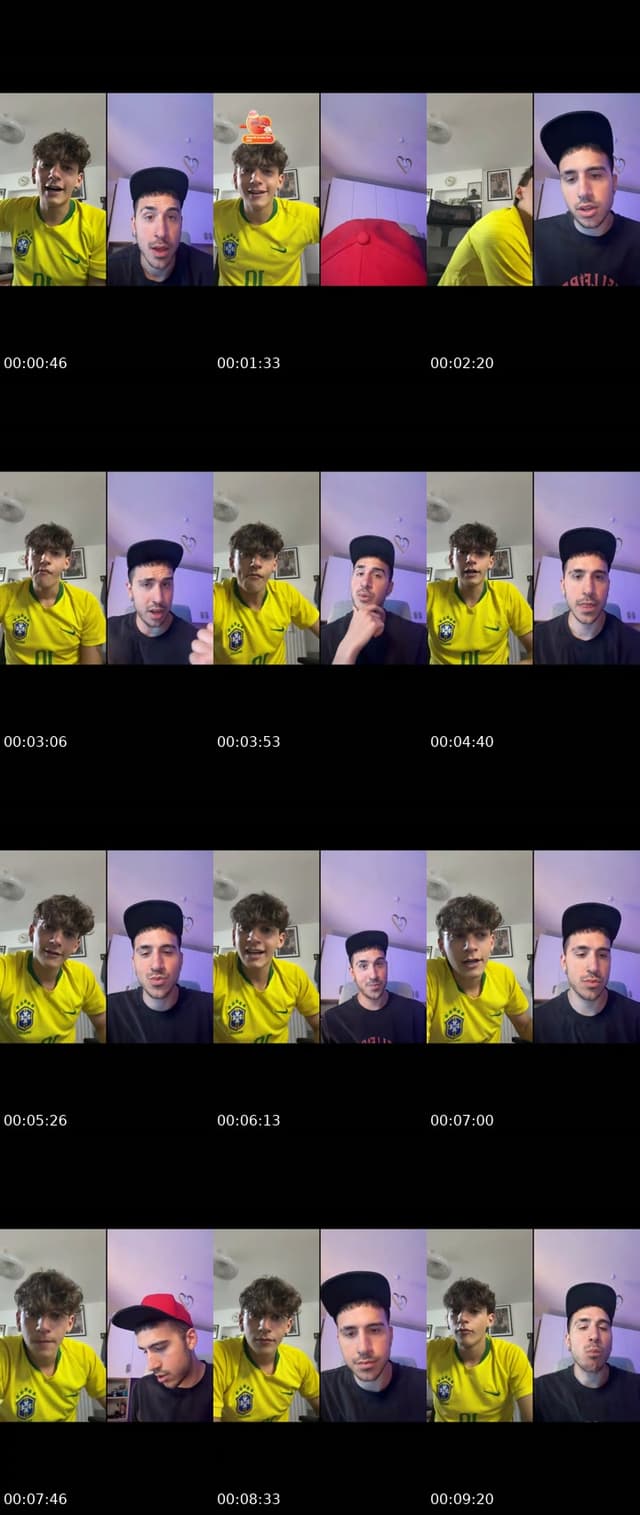 TikTok live: noi contro simo by @mk_albe