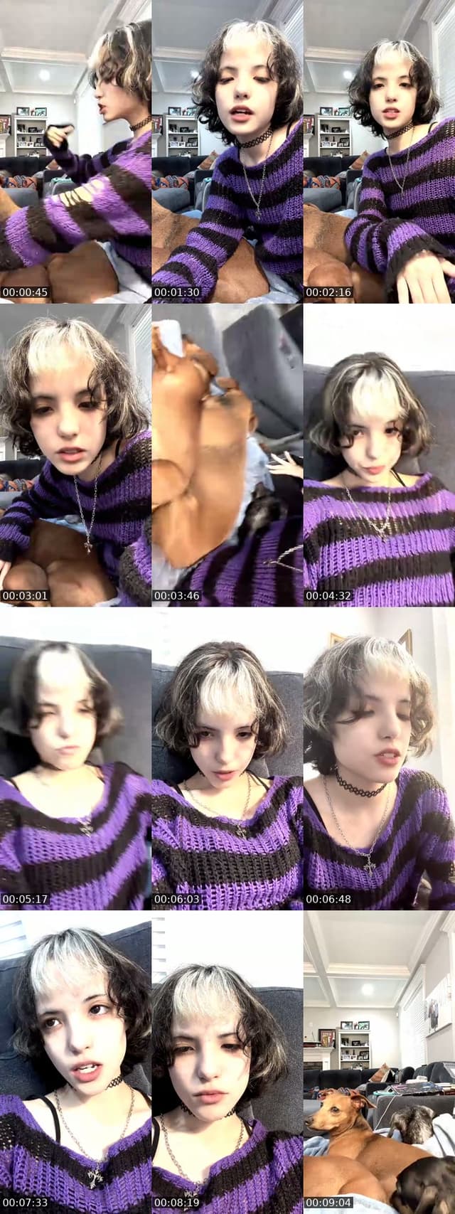 TikTok live: just hanging out no makeup lmao by @plummy_bunny