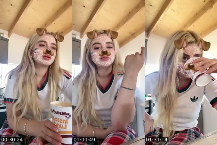 @yenaylz TikTok live stream