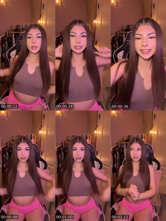 @prettylilninasoph TikTok live