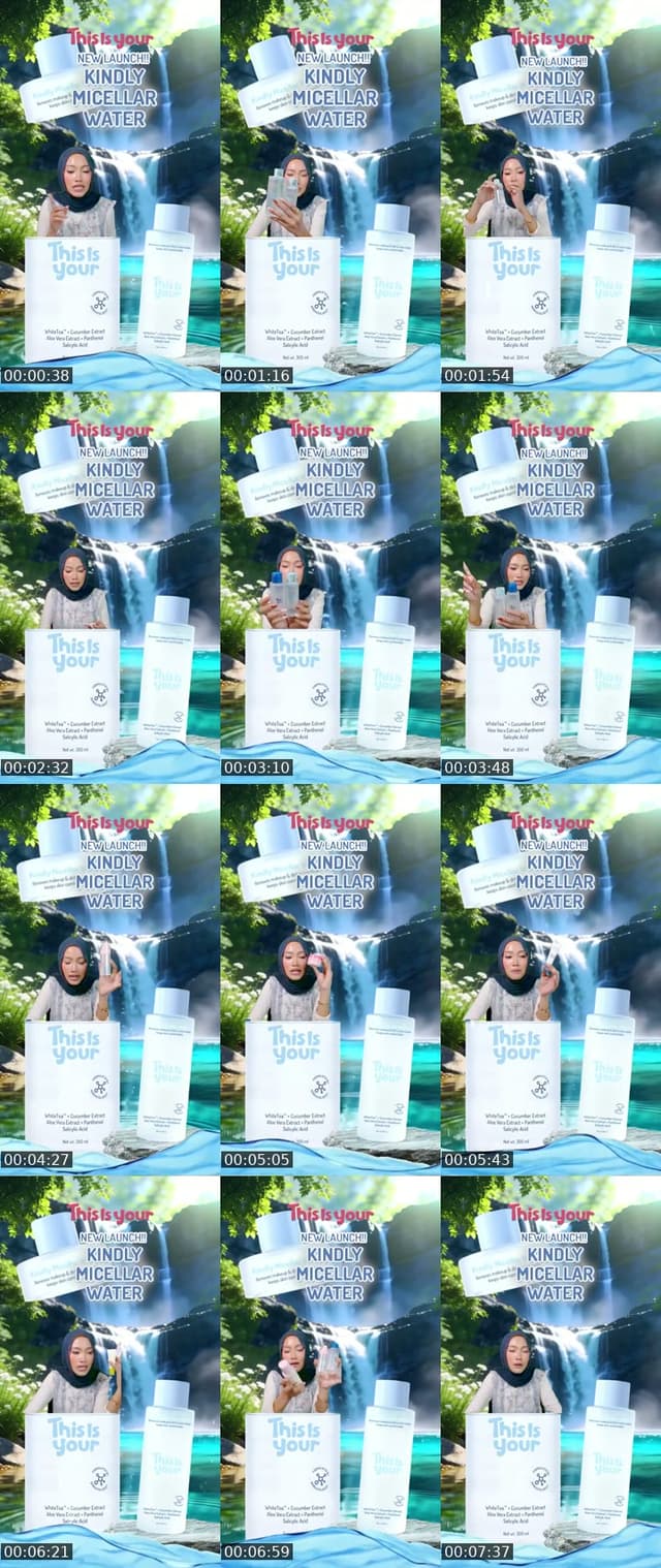 TikTok live: SPECIAL LAUNCH MICELLAR WATER! by @thisisyour.id