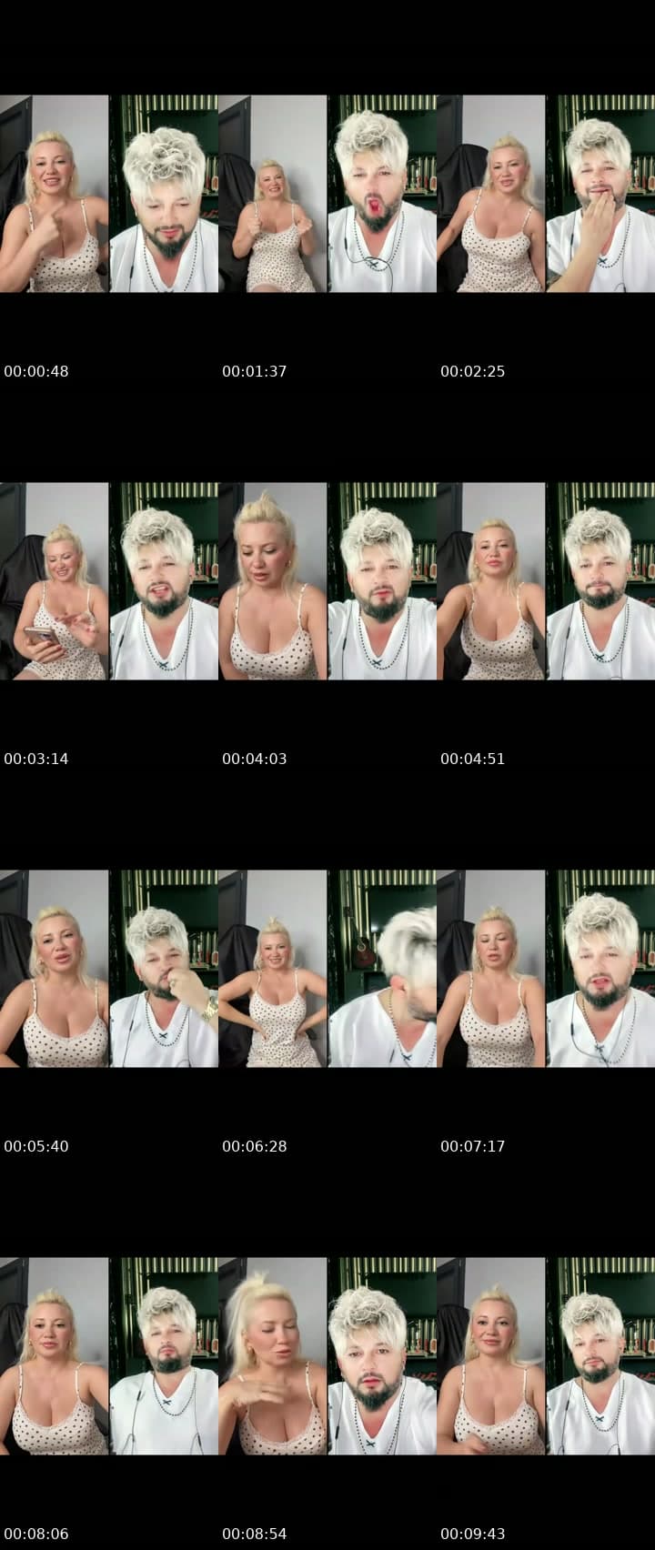 @blonde.235 TikTok live stream