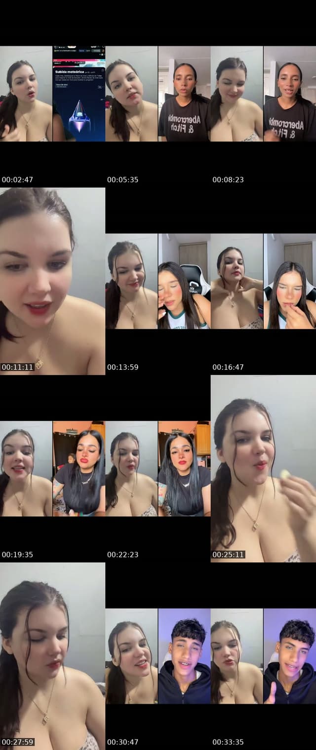 TikTok live: Bienvenidos todos a mi live💗 by @gabypereiramd