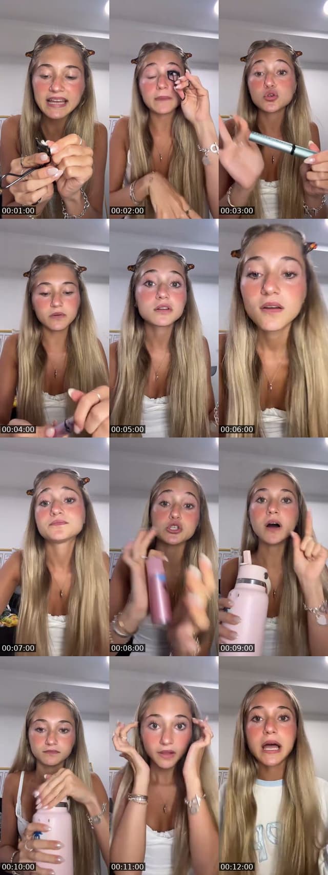 TikTok live: grwm by @allegrasgrwm