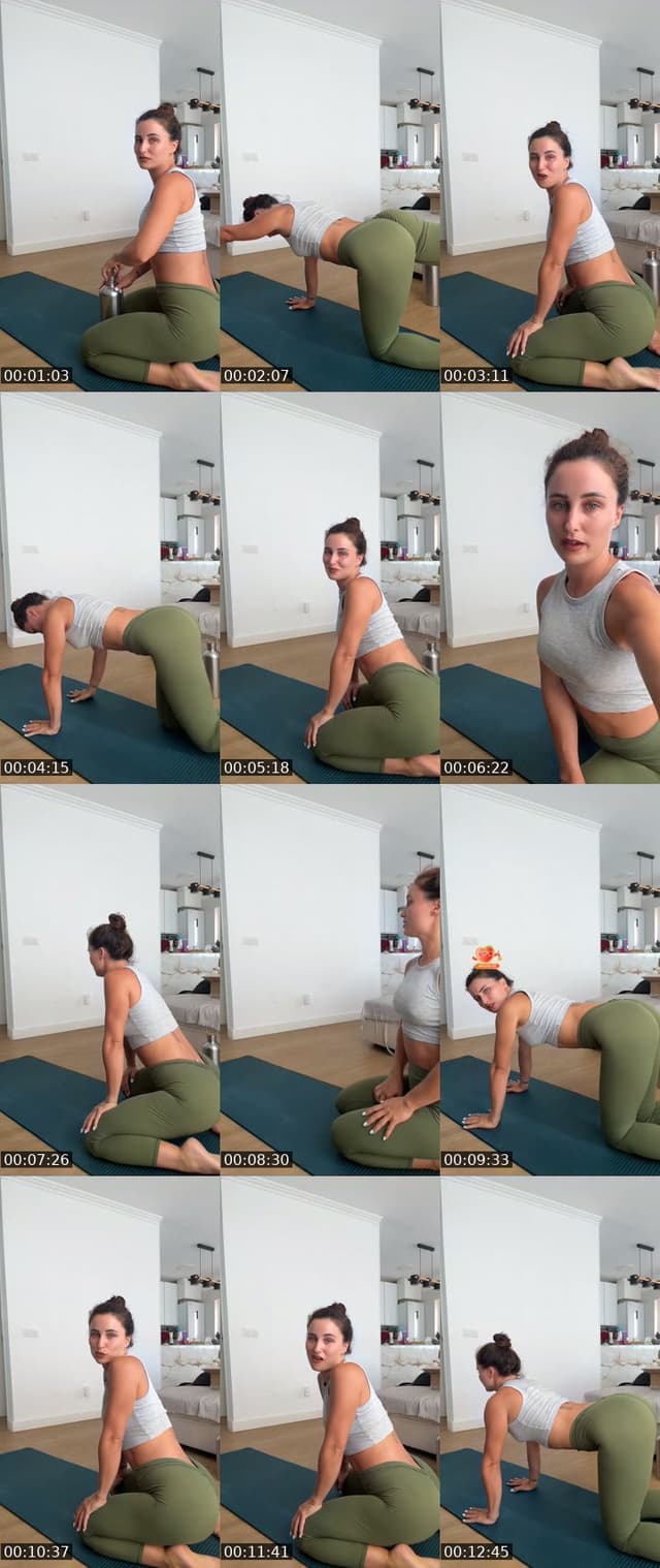 TikTok live: Exercising by @selenesellcri