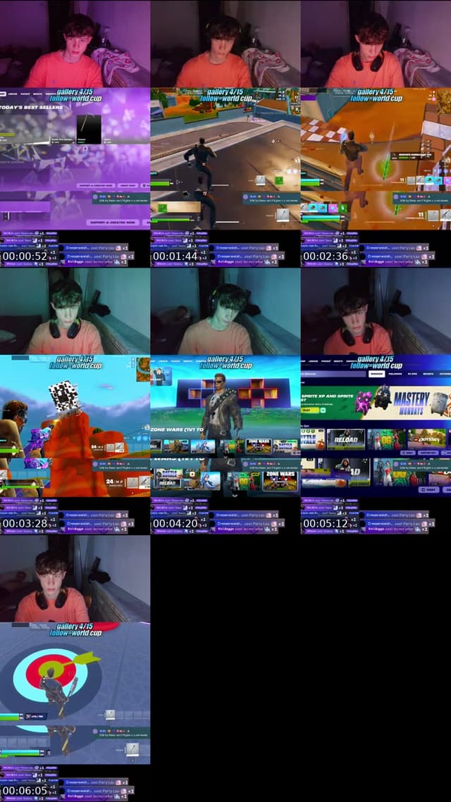 TikTok live: FN IM BACK new setup by @kyleski7