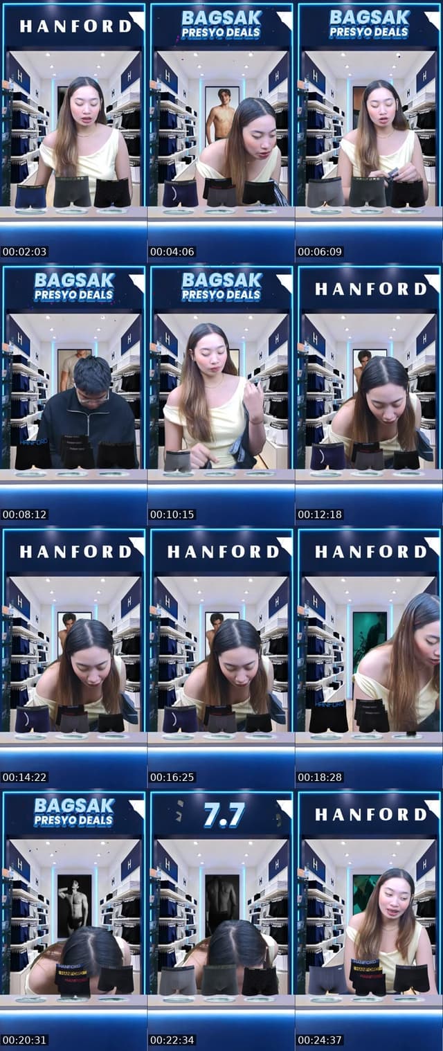 TikTok live: 7.7 BAGSAK PRESYO DEALS!!! by @hanfordph
