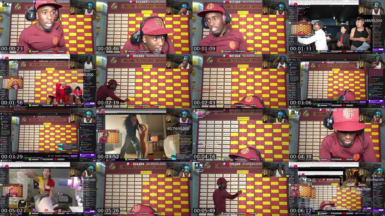 @2kbaby TikTok live stream