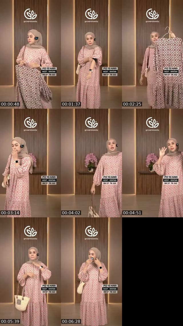 TikTok live: Promo Guncang 7.7 by @grosirklamby