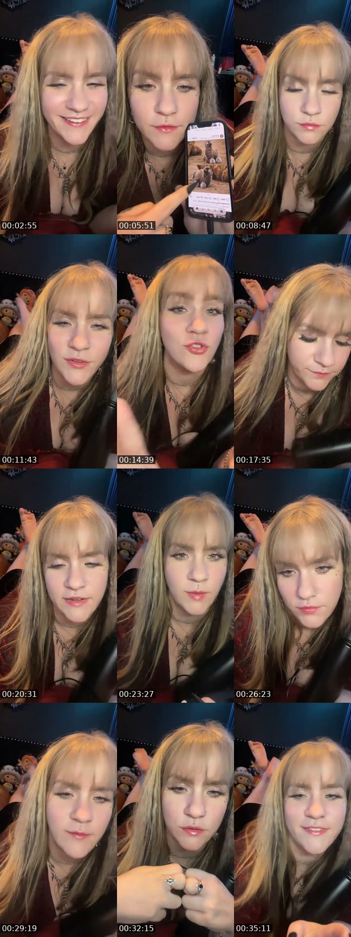 @annabananasxo TikTok live stream