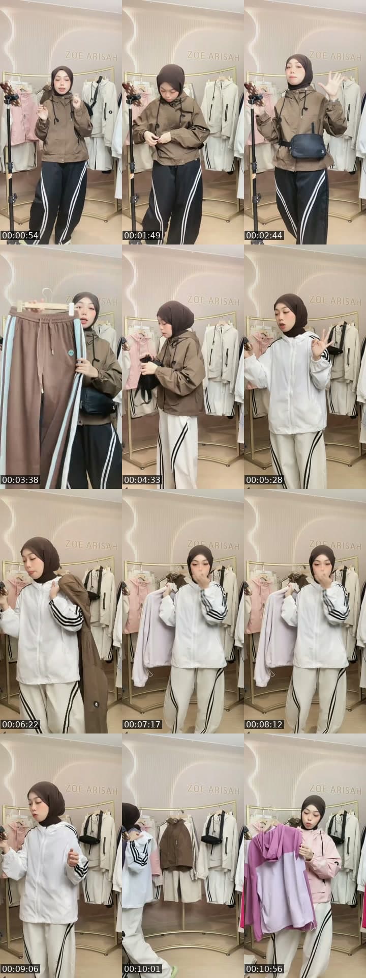 @zaactivewear TikTok live stream