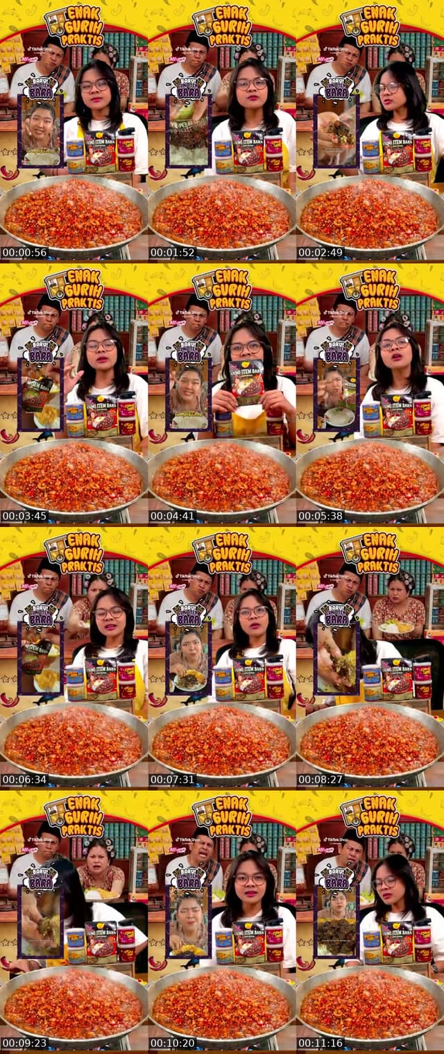 TikTok live: NONTON PILDUN WITH EATSAMBEL🌶😍 by @eatsambel