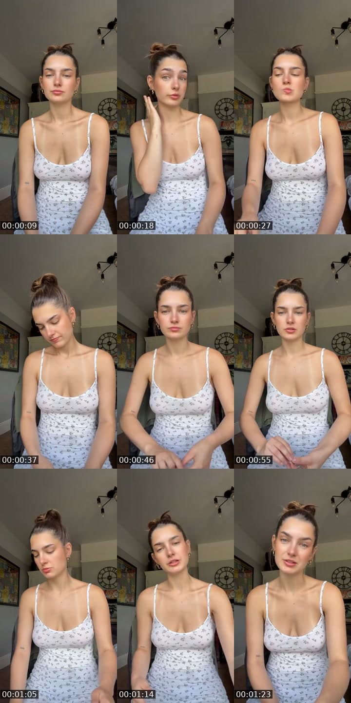@amystevensonnn TikTok live stream